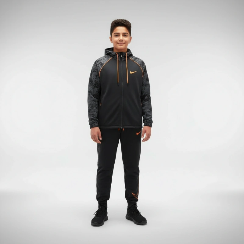 kids' nylon soft tracksuit