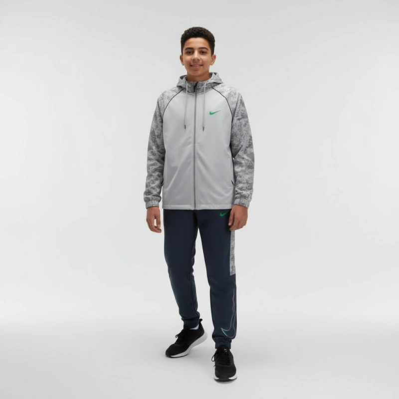 kids' nylon soft tracksuit