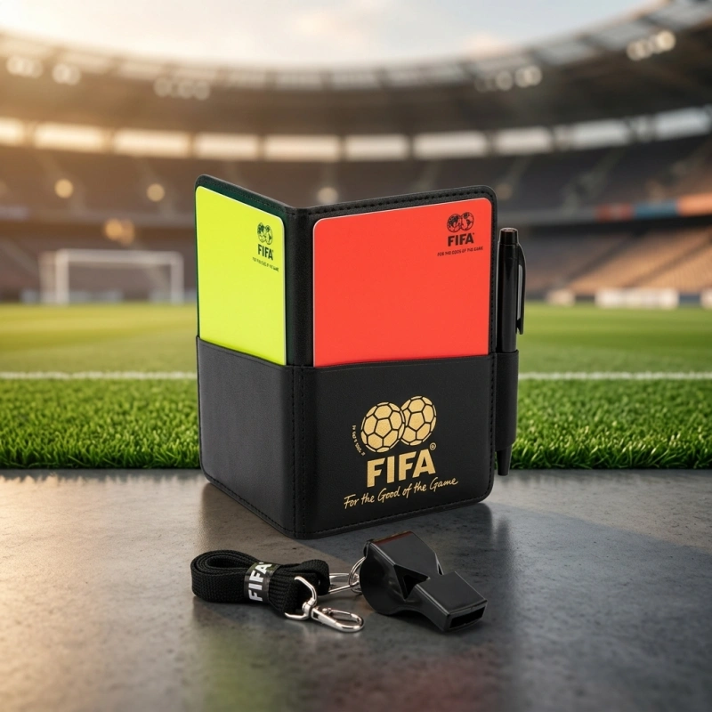 Referee Card Set with Whistle