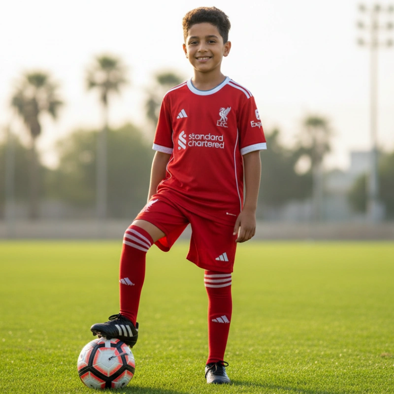 طقم ليفر بول اطفال