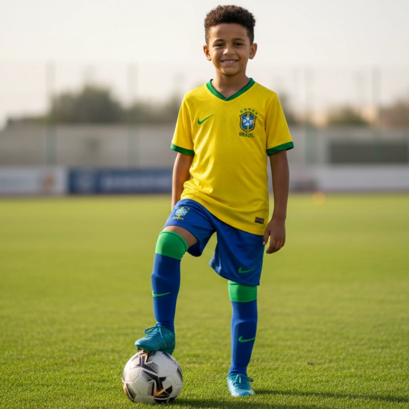 طقم البرازيل اطفال