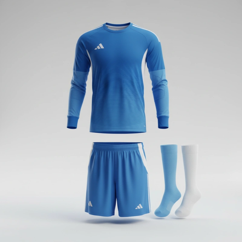 Goalkeeper kit with sleeves