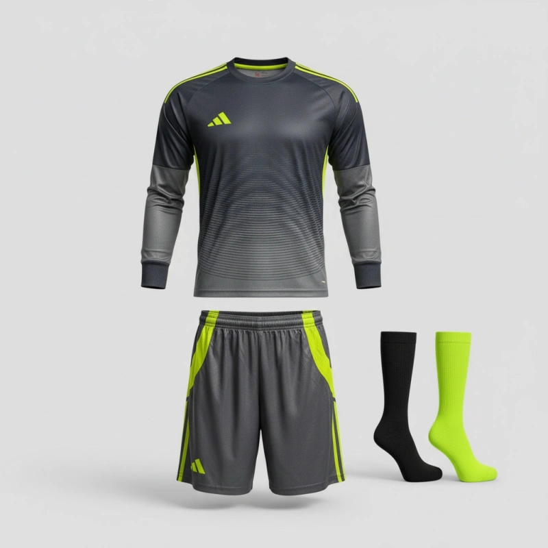 Goalkeeper kit with sleeves