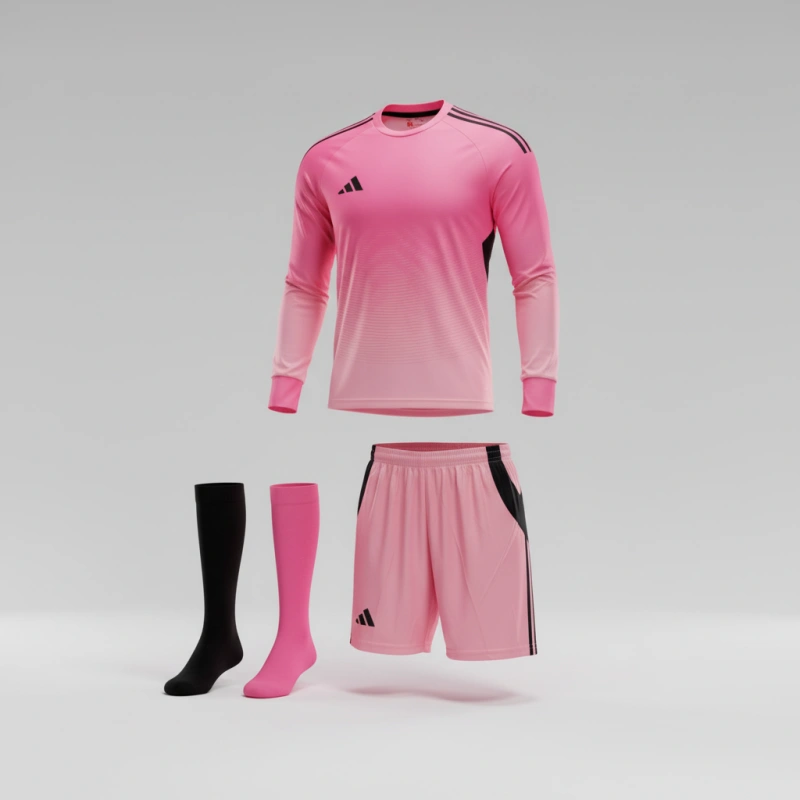 Goalkeeper kit with sleeves